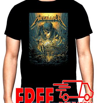 Metallica, men's t-shirt, 100% cotton, S to 5XL